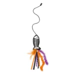 Thrills & Chills® Skeleton Teaser Cat Toy with Catnip - Image 3