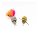 Cat Lures Bumble Bee & Mouse Attachement Cat Toy, 2PK - Image 2