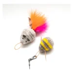 Cat Lures Bumble Bee & Mouse Attachement Cat Toy, 2PK - Image 4