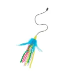Whisker City® Multi Ribbon Boa Teaser Toy Wand - Image 2