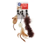 Whisker City® Natural Teaser Attachment Cat Toy - 3 Pack (Teaser Wand Sold Separately) - Image 7