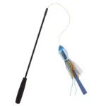 Whisker City® Blue Fish Teaser Attachment Cat Toy (Teaser Wand Sold Separately) - Image 2