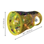 KONG® Play Spaces Rave Cave Motion Activated Tunnel Cat Toy - Image 2