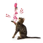 Whisker City® Bird Pink Teaser Toy Attachment - Image 3