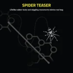 Playology Spider Teaser Cat Toy - Image 4