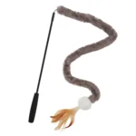 Whisker City® Puff Ball Teaser Attachment Cat Toy (Teaser Wand Sold Separately) - Image 2