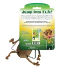 Meowijuana® Jump 'n' Jamb Get the Monkey Off Your Back Refillable Door Jamb Cat Toy - Catnip - Image 2