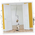 Meowijuana® Jump 'n' Jamb Get the Monkey Off Your Back Refillable Door Jamb Cat Toy - Catnip - Image 8