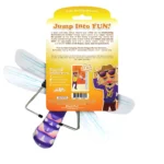 Meowijuana® Jump 'n' Jamb Flashy Dragonfly Refillable Catnip Swinging Teaser Cat Toy - Image 2