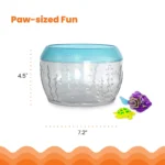 Catstages Meow-smerizing Fish Bowl with Electronic Fish for Bait, Cat Toy - Image 5