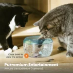 Catstages Meow-smerizing Fish Bowl with Electronic Fish for Bait, Cat Toy - Image 6