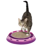 Whisker City® Ball Track & Scratcher Cat Toy - Image 4