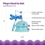 Catstages Flutter Topper Interactive Cat Toy - Image 3