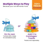 Catstages Flutter Topper Interactive Cat Toy - Image 4