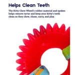 Catstages Dental Kitty Chew Wheel Cat Toy - Image 3