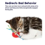 Catstages Dental Kitty Chew Wheel Cat Toy - Image 4