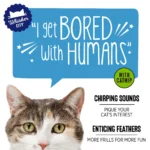 Whisker City® Spring Swatter Chirping Cat Toy - Catnip - Image 3