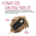 Whisker City® Natural Electronic Mouse Cat Toy - Image 4