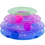 Catstages Tower of Tracks Interactive 3-Tier Track Cat Toy