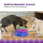 Catstages Tower of Tracks Interactive 3-Tier Track Cat Toy - Image 4