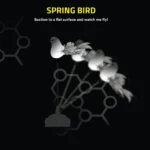 Playology Suction Cup Spring Bird Cat Toy - Image 4
