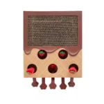 Whisker City® Whackaberry Corrugate Scratcher Cat Toy - Image 4