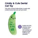 Catstages Crunchy Catnip Pickle Cat Toy - Image 2