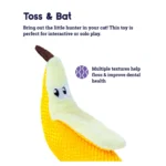 Catstages Dental Banana Teether Cat Toy - Image 3