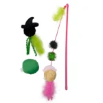 Wicked Glinda and Elphaba Cat Wand 18" - Image 2