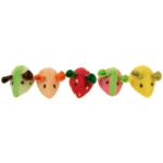 SmartyKat Skitter Slices Catnip Mice Cat Toys
