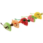 SmartyKat Skitter Slices Catnip Mice Cat Toys - Image 4
