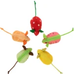 SmartyKat Skitter Slices Catnip Mice Cat Toys - Image 5