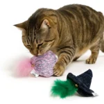 Wicked Hat and Tiara Plush Cat Toys, 2 Pack - Image 5