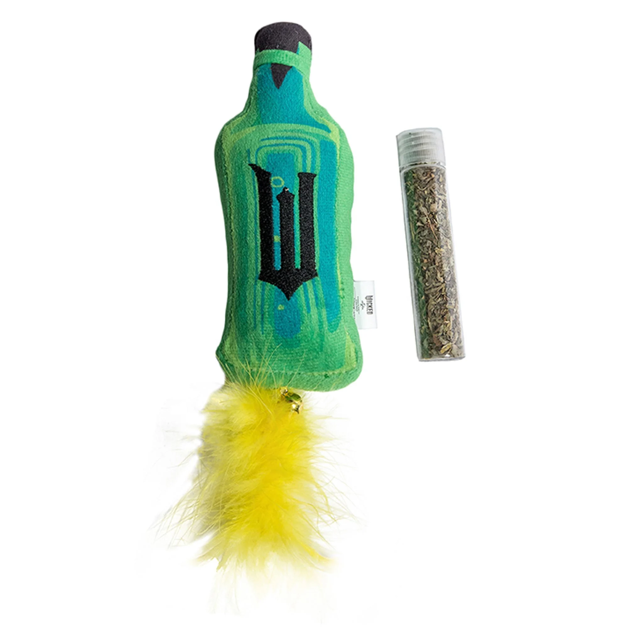 img_1761538210912_231_7m3VJYxxP.webp Wicked Green Elixir Bottle Plush Cat Toy - Refillable 8" - Image 1