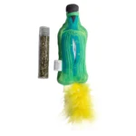 Wicked Green Elixir Bottle Plush Cat Toy - Refillable 8" - Image 2
