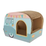 Whisker City® Trailin' Off Trailer Corrugate Cat Scratcher - Image 2