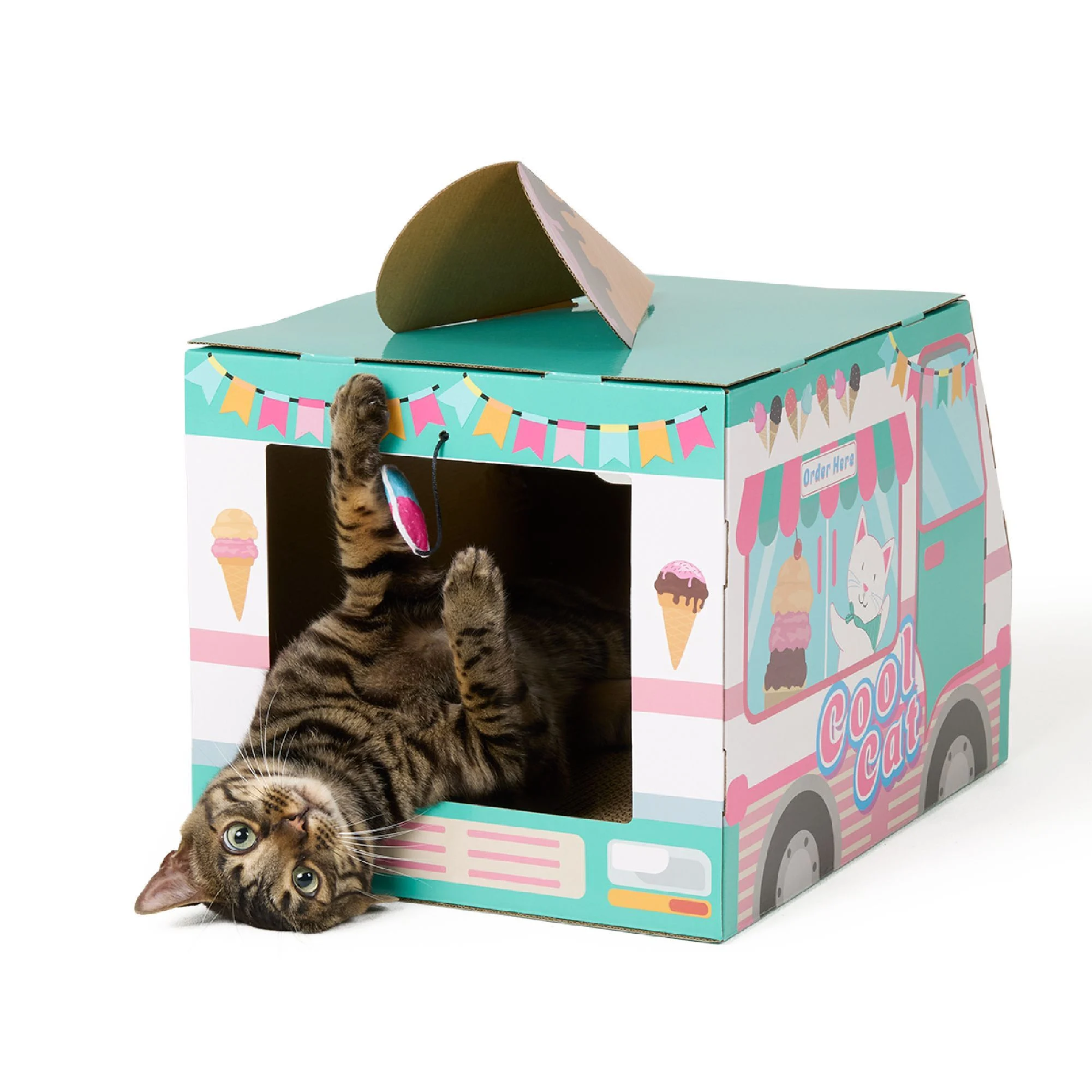 img_1761547266215_482_lhLLM47VI.webp Whisker City® Ice Cream Truck Scratcher - Image 1
