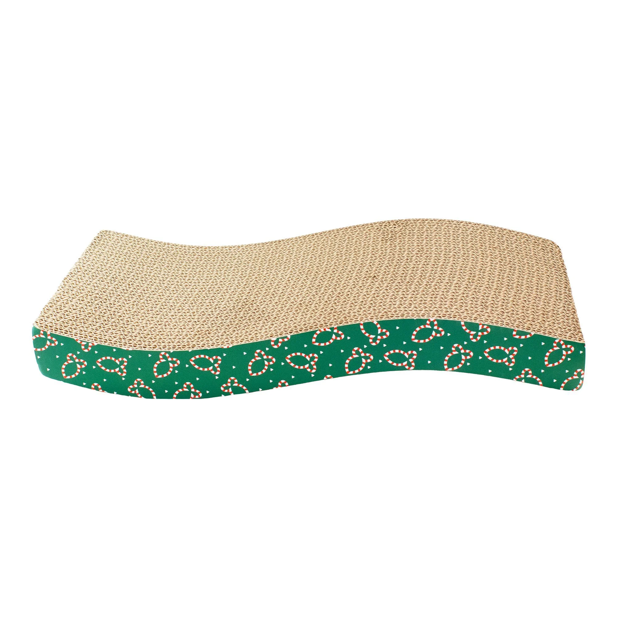 img_1761547292752_616__CHGWIwrL.webp Merry & Bright® Holiday Wavy Cat Scratcher - Image 1