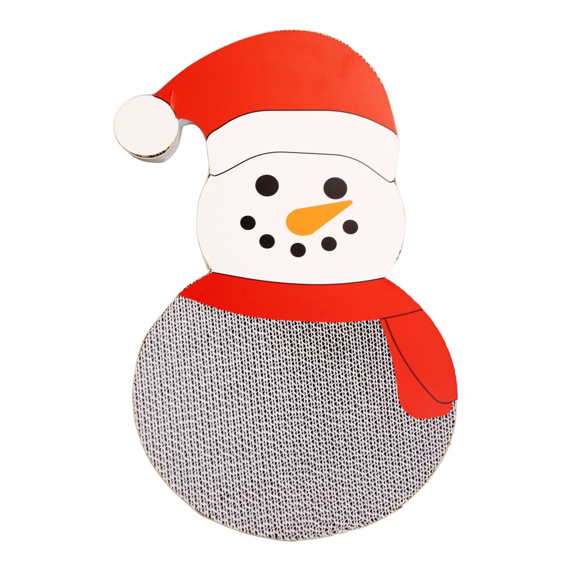 img_1761547299466_205_X5Zyq2pVB.webp Merry & Bright® Snowman Scratcher with Catnip - Image 1