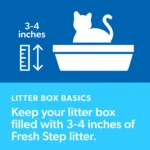 Fresh Step Multi-Cat Clumping Litter With Febreze Freshness, Bag, 42 LB - Image 6
