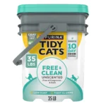 Purina® Tidy Cats® Free & Clean Natural Clumping Multi-Cat Clay Cat Litter - Unscented, Low Dust
