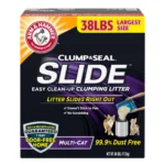 Arm & Hammer™ Clump & Seal Slide Clumping Multi-Cat Clay Cat Litter - Low Dust