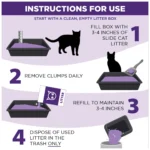 Arm & Hammer™ Clump & Seal Slide Clumping Multi-Cat Clay Cat Litter - Low Dust - Image 7