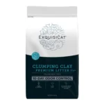 ExquisiCat Litter Premium Clumping Multi-Cat Clay Cat Litter - Unscented, Low Dust
