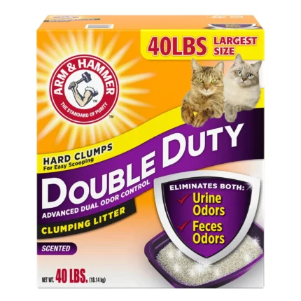 Arm & Hammer™ Double Duty Clumping Clay Cat Litter - Scented, Low Dust, Low Tracking