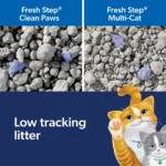 Fresh Step Clean Paws Multi-Cat Litter with Febreze, 37.8 LB - Image 5