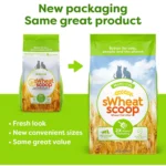 sWheat Scoop Clumping Multi-Cat Wheat Cat Litter - Natural - Image 3