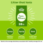 sWheat Scoop Clumping Multi-Cat Wheat Cat Litter - Natural - Image 4