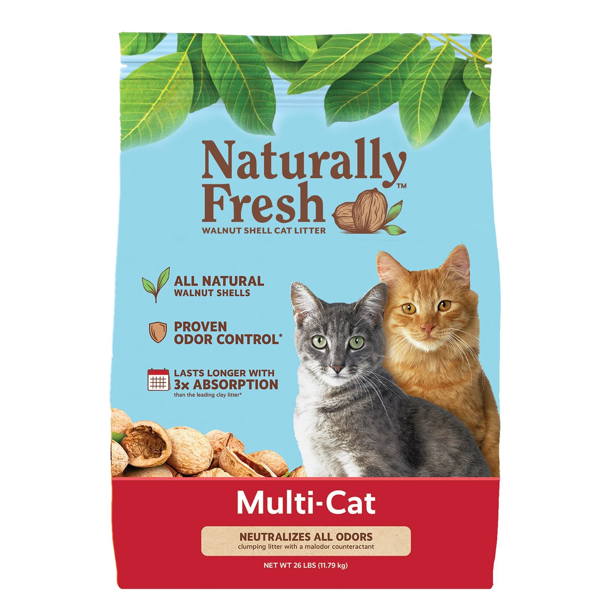 img_1761548700889_295_gQ3tQUGxY.webp Naturally Fresh Multi-Cat Walnut Cat Litter - Natural - Image 1