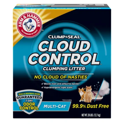 Arm & Hammer™ Clump & Seal Cloud Control Clumping Multi-Cat Clay Cat Litter - Scented, Low Dus